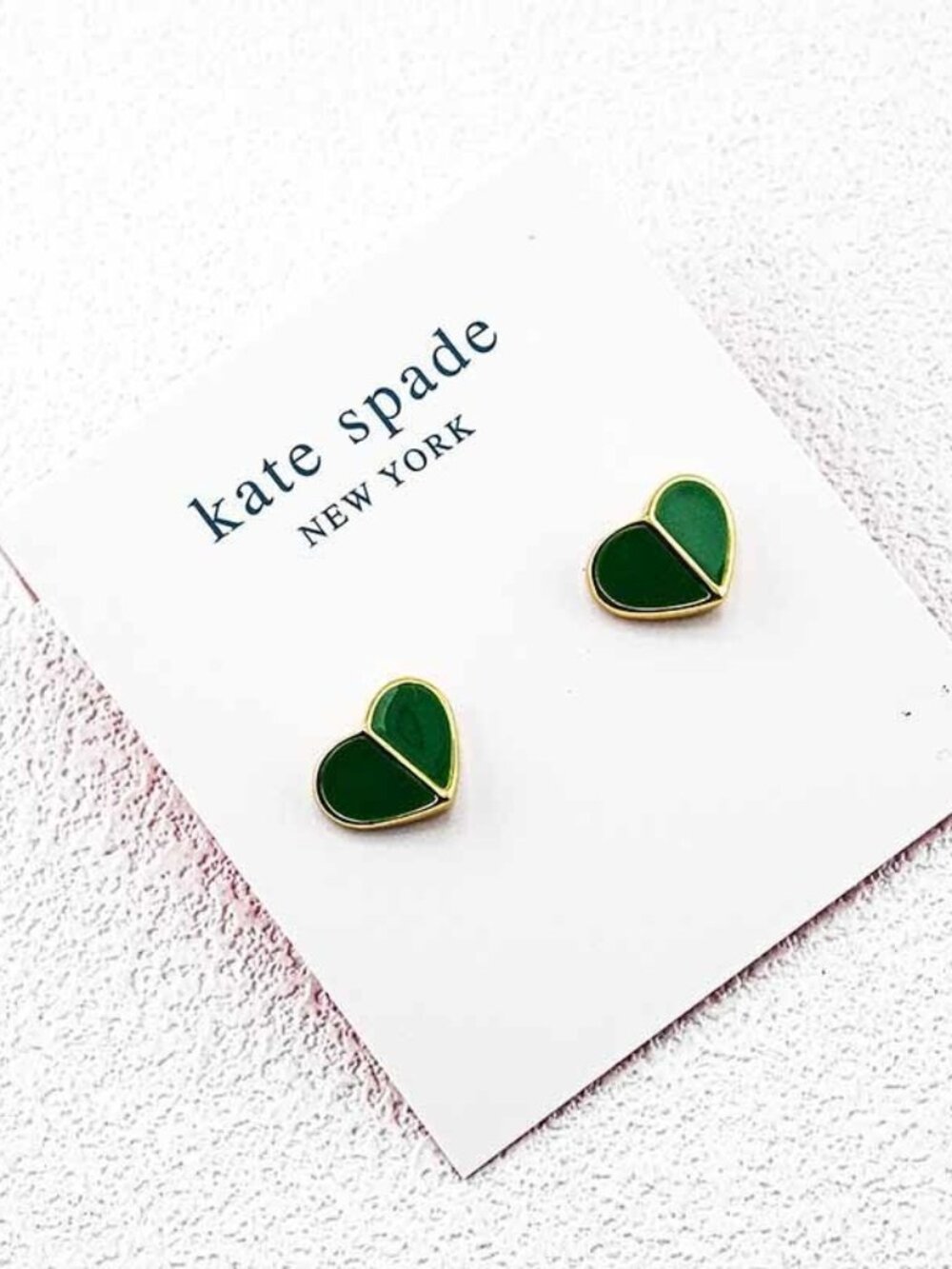 Kate Spade Heart Stud Earrings